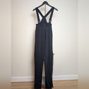 Trekking Black Women's Jumpsuit with Suspenders Size M